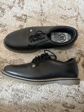 G/FORE Black Gallivanter Golf Shoes Cleats